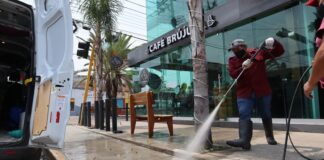 Sanea Ayuntamiento de Oaxaca de Juárez escuelas y comercios del Centro Histórico