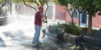 Refuerza CEPCO acciones de sanitización en municipios con COVID-19