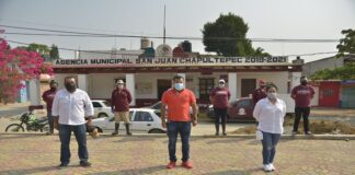 Ayuntamiento refuerza medidas sanitarias en San Juan Chapultepec