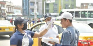 Con más termómetros, refuerza Ayuntamiento de Oaxaca de Juárez labor de filtros sanitarios