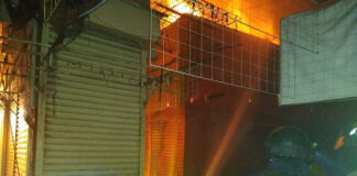 Controlan incendio en la Central de Abastos de Oaxaca