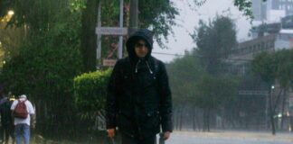 Activan Alerta Amarilla en CDMX por lluvia y granizo