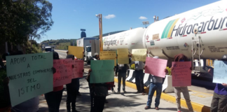 Materialistas bloquean cruceros de la Capital para pedir contratos