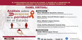 Invita Ayuntamiento de Oaxaca a panel virtual sobre avances de la paridad de género