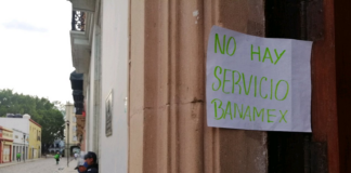 Banamex cierra sucursal en el centro histórico por COVID-19