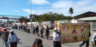 Exigen localización de desaparecidos políticos en Oaxaca y Chiapas