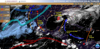 Anuncia Protección Civil tormentas y actividad eléctrica en regiones de Oaxaca