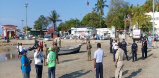Concluye operativo de búsqueda de extranjero desaparecido en costas de Oaxaca