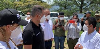 Encabeza Alejandro Murat 4to recorrido en comunidades afectadas por sismo