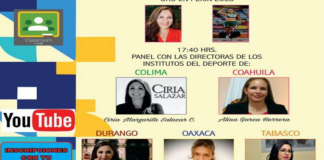 Incude Oaxaca participará en el foro “Liderazgo Femenino en el Deporte y la Sociedad”