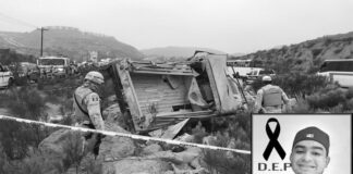 Un Oaxaqueño entre los militares muertos en Tijuana