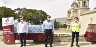 Recibe Ayuntamiento de Oaxaca donación de Grupo FEMSA para hacer frente al COVID-19