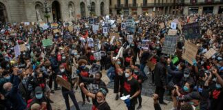 España, Italia y Reino Unido se suman a protestas antirracistas
