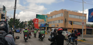 Repartidores realizan segunda rodada en exigencia de seguridad