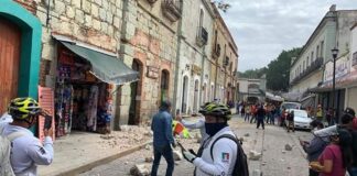1 muerto y daños materiales: resultado del sismo en Oaxaca