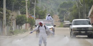 Avanza segunda etapa de desinfección en agencias municipales de Oaxaca