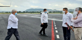 Arriba AMLO a Oaxaca para realizar gira de trabajo