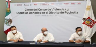 Evalúan IEEPO y Comisionado en Pochutla censo de viviendas
