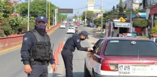 Refuerza Ayuntamiento filtros sanitarios en zonas estratégicas de Oaxaca de Juárez