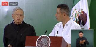 Presumen Murat ante AMLO seguridad en Oaxaca