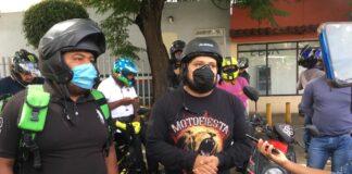 Repartidores exigen seguridad para trabajar en la capital
