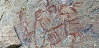 Sismo de 7.4 en Oaxaca revela dos figuras rupestres