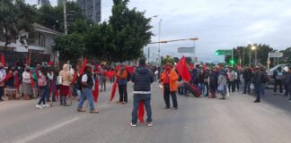 FPR bloquea crucero del Aeropuerto, exige recursos
