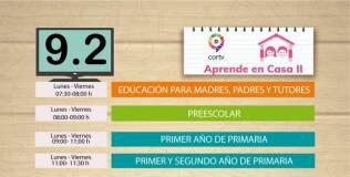 Señales de CORTV se preparan para el regreso a clases