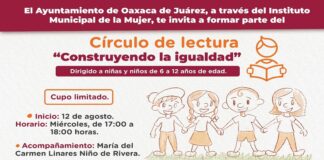 Invita Ayuntamiento al círculo de lectura infantil “Construyendo la igualdad”