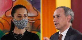 Tras diferendo con López-Gatell, Sheinbaum deja en naranja la CDMX