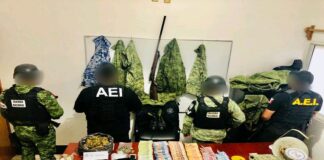 En cateos simultáneos, Fiscalía asegura droga y dinero en el Istmo