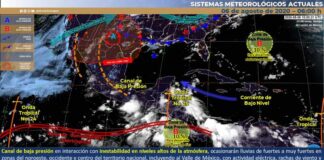 Se pronostican lluvias intensas con descargas eléctricas en Oaxaca