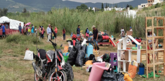 Pobladores rechazan reubicación de desplazados de Xoxo a Etla