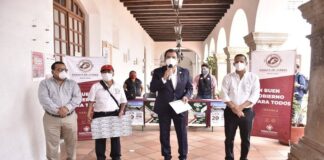 Funcionariado del Ayuntamiento de Oaxaca se suma al Gran Sorteo Especial del avión presidencial