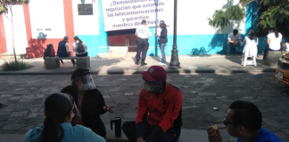 Empleados de Telmex paran labores; exigen respeto a contrato laboral