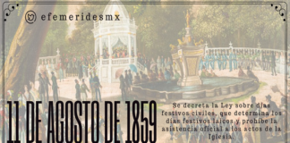 EfeméridesRIO: Benito Juárez expide la Ley sobre días festivos civiles