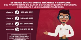 Durante pandemia, triplica Ayuntamiento de Oaxaca atención ciudadana vía telefónica