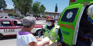 DIF Municipal gestiona atención médica a persona en situación de calle