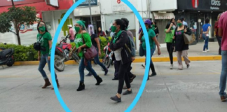 Captan a delegada de Profeco en Oaxaca en marcha feminista