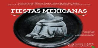 Presenta Hemeroteca Pública la exposición pictórica y de artes aplicadas “Fiestas Mexicanas”