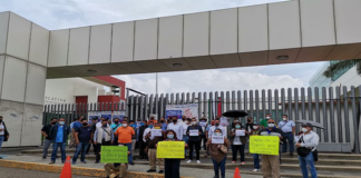 FORTUR protesta en Congreso Local para exigir créditos