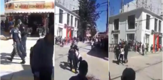 Policías detienen a vendedora de chapulines en Oaxaca y tiran su mercancía