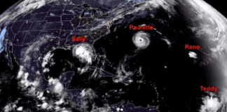 Huracán Sally se acerca a la costa estadounidense del Golfo de México