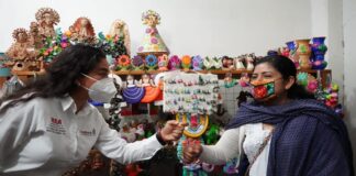 Fortalecen IEEA e IOA servicios educativos a favor de las artesanas