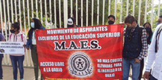 Estudiantes reprobados crean MAES para exigir ampliación de matrícula en la UABJO