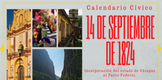 EfeméridesRIO: Incorporación del estado de Chiapas al Pacto Federal