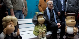Murió Quino, creador de Mafalda