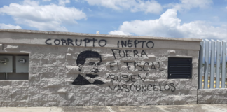 Integrantes de CODEDI realizan pintas en Ciudad Judicial y Administrativa