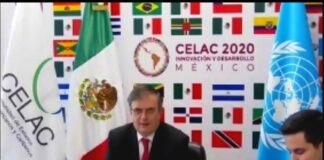 Por unanimidad religen a México en presidencia pro témpore de Celac