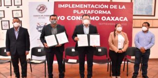 Presenta Oswaldo García plataforma digital “Yo Consumo Oaxaca”